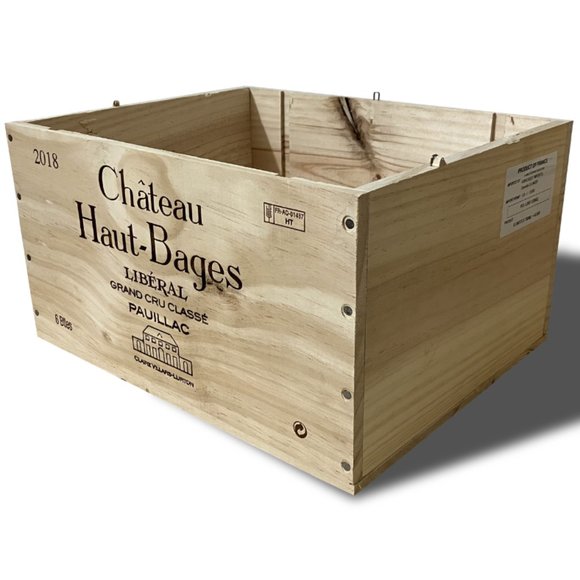 French wine crate, wood crate, wooden wine crate - Picture 1 of 12